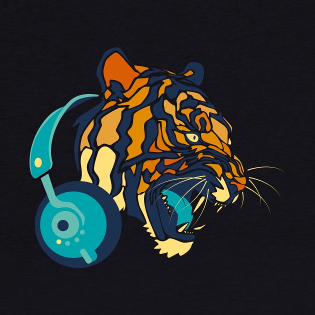 Music Tiger by LetterQ